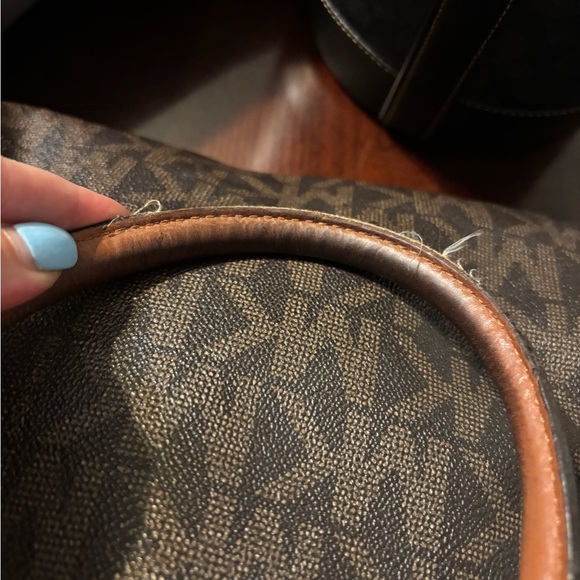 Michael Kors Brown Signature Handbag - Picture 4 of 6